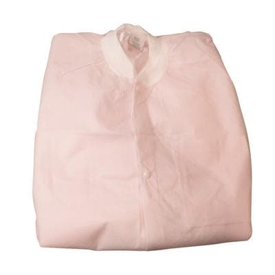 ValuMax Extra-Safe AAMI Level 3 Fluid-Resistant Lab Jacket, Light Pink, Small, 10/Pack, 3630LPS thumbnail 7