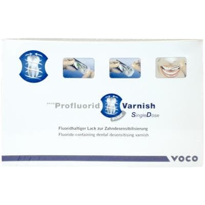VOCO Profluorid Varnish, 5% Sodium Fluoride, SingleDose, 0.4 mL, Melon, Adult, 50/Pkg thumbnail 11