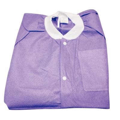 Valumax Extra-Safe AAMI Level 3 Lab Jacket, Medium, Purple, 10/Pack, 3630PPM thumbnail 15