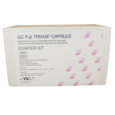 GC Fuji TRIAGE White Capsules Starter Kit - Self-Adhesive Radiopaque Glass Ionomer Pit & Fissure Sealant, 50 Capsules, #439991 thumbnail 13