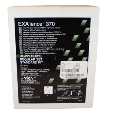 GC America EXA'lence Heavy Body Regular Set Standard Kit, 370 ml Cartridge, Vinyl Polyether Silicone (VPES) thumbnail 10