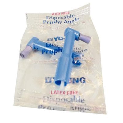 Young Dental Classic Traditional Web LF Disposable Prophy Angle, Soft, Purple, Latex-Free, 90°, 1200/Pk, #131612 thumbnail 12