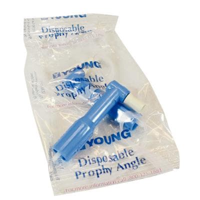 Young Dental Classic Traditional Web™ Disposable Prophy Angles, Firm White, Long, 4-Webbed Cup, 90° Angle, 1200/Box, #131312 thumbnail 13