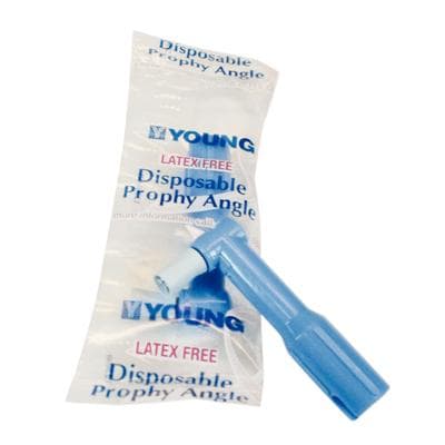 Young Dental Classic Traditional Web LF Disposable Prophy Angle, Firm, Light Blue, 200/Box, 131720 thumbnail 16