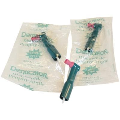 Denticator Diamond Disposable Prophy Angles, Soft Pink Cup, Long Tip, Latex-Free, 500/Pkg thumbnail 5