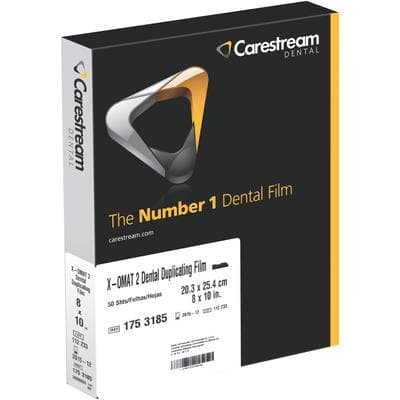 Carestream Health X-Omat 2 Dental Duplicating Film, 8" x 10", 50/Box, 1753185 thumbnail 4