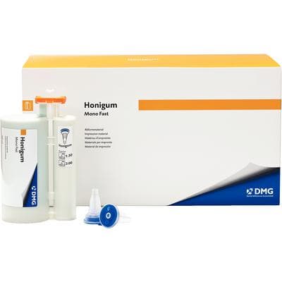Honigum MixStar Monophase VPS Impression Material, Regular Set, 380 ml Cartridge, Green, 10 MixStar Tips, 999568 thumbnail 12