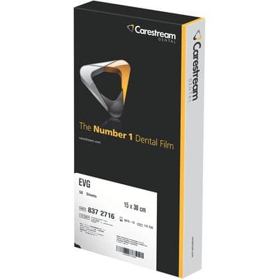 Carestream Ektavision G Panoramic Dental X-Ray Film, 15 cm x 30 cm, Green Sensitive, 400 Speed, 50/Pkg, EVG15 thumbnail 7