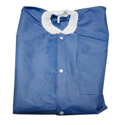 Valumax Extra-Safe AAMI Level 3 Lab Jacket, Ceil Blue, 2XL, 10/Pack, 3630CB2XL thumbnail 6