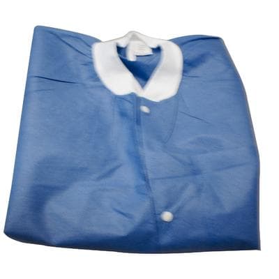 ValuMax Extra-Safe AAMI Level 3 Lab Coat, Ceil Blue, XX-Large (2XL), 10/Pack, 3660CB2XL thumbnail 15