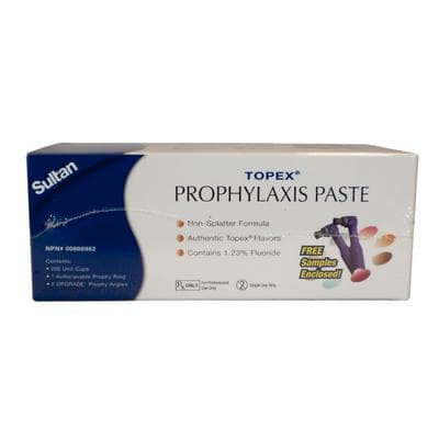 Topex® Prophy Paste, Coarse, Mint, Unit Dose Cups, 1.23% Fluoride, 200/Pkg, 2 g Each thumbnail 9