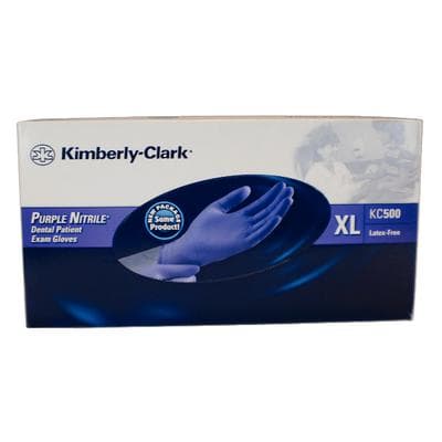 Halyard Purple Nitrile Dental Exam Gloves, Powder-Free, Non-Sterile, Extra Large, Textured, 90/Box, 53434 thumbnail 8