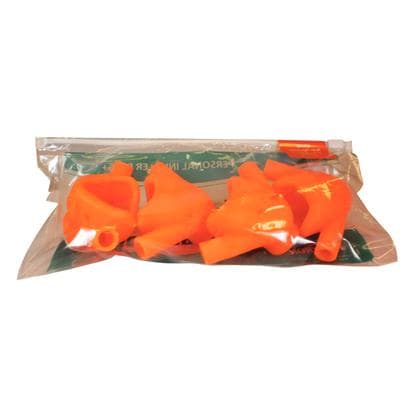 Accutron Personal Inhaler Plus+ (PIP+) Single-Use Nasal Hoods, Small, Outlaw Orange, 24/Pk, 33017-10 thumbnail 19