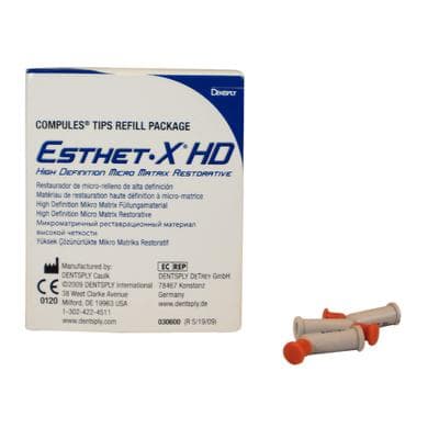 Esthet-X HD Micro Matrix Restorative Material, Compule Tip Refills, 0.25 g, Shade B5-DY (Body), 10/Pk, 630625 thumbnail 16