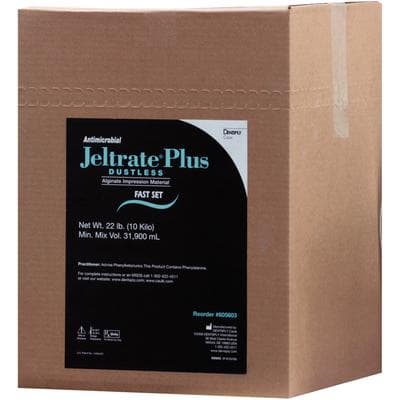 Jeltrate Plus Antimicrobial Dustless Alginate Impression Material, Fast Set, 22 lb Bulk Can, 605603 thumbnail 10