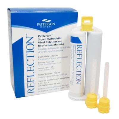 Reflection™ VPS Impression Material, High Performance Cartridge - Light Body, Fast Set, 2/Pkg - Reflection™ VPS Impression Material, High Performance Cartridge - Light Body, Fast Set, 2/Pkg - Image 1