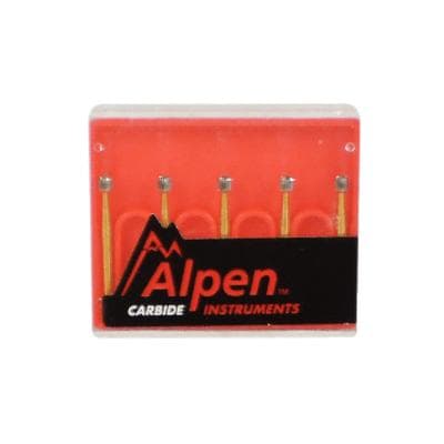 Alpen® Carbide Trimming & Finishing Bur, FG Round, 12-Flute, #7006, 1.8 mm, 5/Pkg thumbnail 7