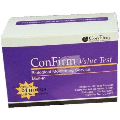 ConFirm Mail-In Sterilizer Monitoring System Value Test, 2-Strip, 52/Bx, CVT520 thumbnail 18