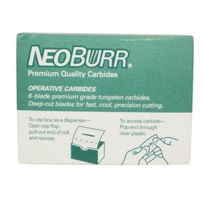 NeoBurr® Operative Carbide Bur, FG #1157, Round End Fissure, 1.0 mm Diameter, 3.8 mm Length, 50/Pkg thumbnail 4