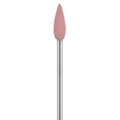 NTI Silicone Polisher, Pink HP, Flame Shape, Size 045 (4.5 mm), Fine Grit, 10/Pkg, P0340-045 thumbnail 5