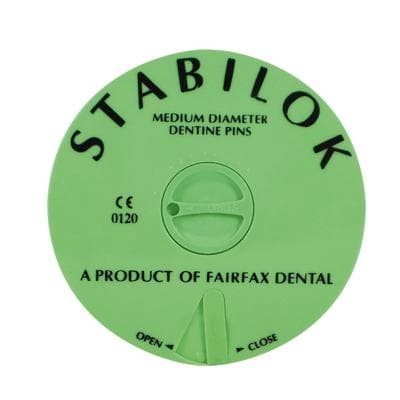 Stabilok Dentin Pins, Economy Kit, Stainless Steel, 0.027" (Green), 100 Pins with 5 Drills, EG thumbnail 8