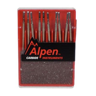 Alpen Carbide Surgical Bur, FGOS, Round End Cross Cut Fissure, #1558, 1.2 mm, 10/Pk, R501558 thumbnail 9