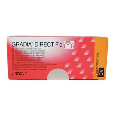 GC America Gradia Direct Flo Flowable Composite Syringe Refill, Shade CV, 1.5 g (0.8 mL) per Syringe, 2 Syringes/Box, 002285 thumbnail 11