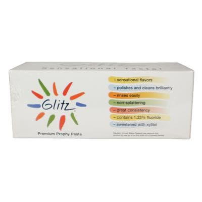 Glitz Prophy Paste, Medium Grit, Bubblegum Flavor, Unit Dose Cups, 200/Pkg - Glitz Prophy Paste, 200/Pkg - Medium, Bubblegum - Image 1