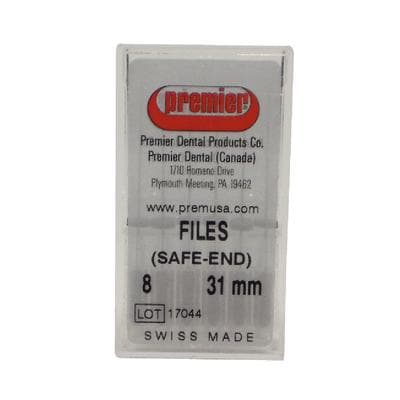 Premier K-Files #08 (Gray), 31mm, Stainless Steel, 6/Pk, 9053291 thumbnail 14
