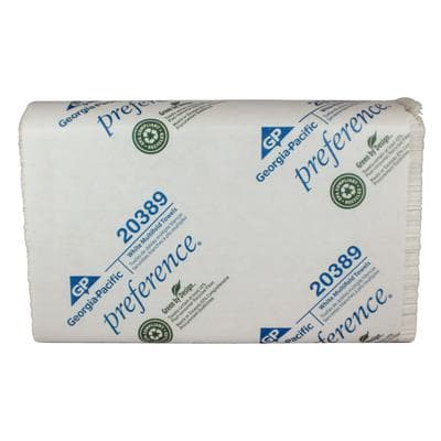Preference® Multifold Paper Towels, White, 250 Sheets/Pkg, 16 Pkgs/Case - Preference® Multifold Paper Towels – 250 Sheets/Pkg, 16 Pkg/Case - Preference® Multifold Paper Towels – 250 Sheets/Pkg, 16 Pkg/Case - Image 1