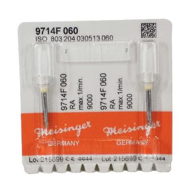 Meisinger 9714F-060 Diamond Flexible Polisher Cup, RA, Gray/Beige, Fine, 6.0mm, 2/Pkg thumbnail 3