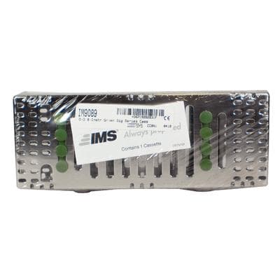 IMS® Signature Series® Double-Decker® Cassettes – 8-Instrument Capacity, 3" x 8" x 1.5", Green, 1/Pkg thumbnail 8