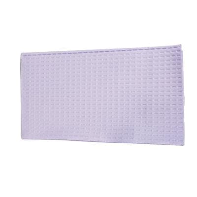 Choice Specialty Contour Neck Bibs, 2-Ply Tissue/1-Ply Poly, 17" x 18", Lavender, 500/Case, 917345 thumbnail 9