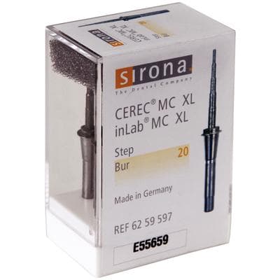 CEREC All-In-One Milling Instrument Step Bur 20, 20 mm, 6/Pkg thumbnail 8