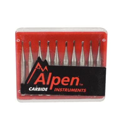 Coltene Whaledent Alpen Carbide Operative & Surgical Bur, RA Latch, #330 Pear, 0.8 mm Diameter, 10/Pk, R200330 thumbnail 8