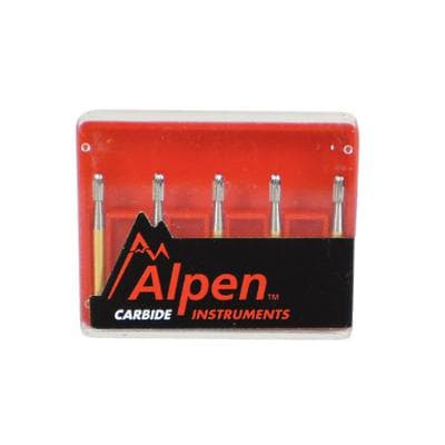 Alpen 12-Blade Trimming & Finishing Carbide Burs, FG, Egg, # 7404, 1.4 mm, 5/Pk, R707404 thumbnail 15