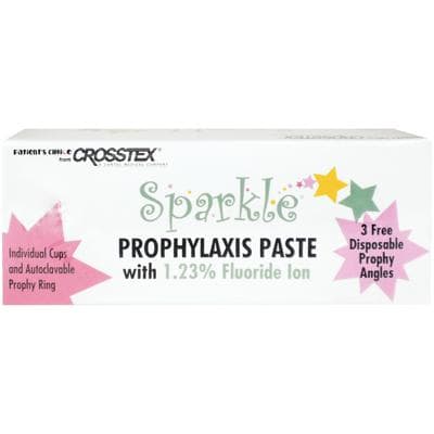 Sparkle Prophy Paste with Fluoride, Medium Grit, Bubble Gum, Single-Use Cups, 200/Box, UPMBG thumbnail 7