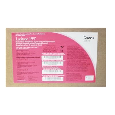 Lucitone 199 Original Denture Base Resin, Powder/Liquid Lab Package, 120-Unit (4x630g Powder, 3x430ml Liquid) thumbnail 16