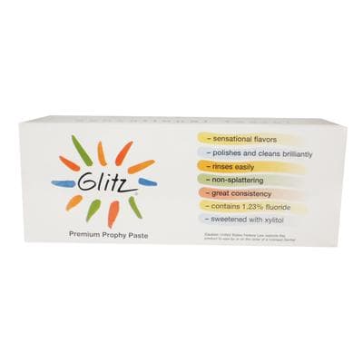 Glitz Prophy Paste, Coarse Grit, Peppermint Flavor, Unit Dose Cups, 200/Pkg - Glitz Prophy Paste, 200/Pkg - Coarse, Peppermint - Image 1