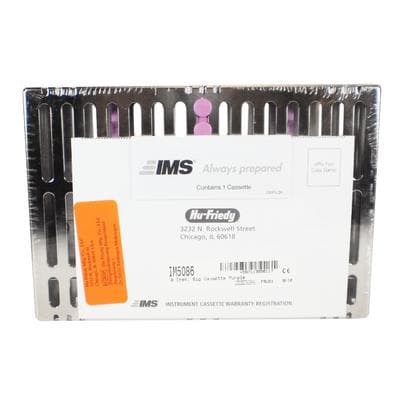 Hu-Friedy IMS Signature Series Cassette, 8-Instrument, Small, Purple, with Accessory Area, 1/Pk, IM5086 thumbnail 11