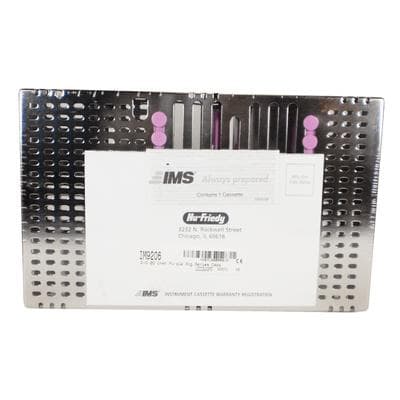 Hu-Friedy IMS Signature Series Double-Decker Instrument Cassette, 20-Instrument Capacity, 6" x 9.7" x 1.5", Purple, IM9206 thumbnail 6