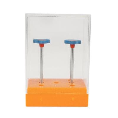 Meisinger Diamond Polisher Wheel, Medium Grit, Blue/Orange, HP Handpiece, 11.0mm, 2/Pk, 9749M-110-HP-BL/O thumbnail 11