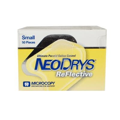 NeoDrys ReFlective Saliva Absorbents, Small (Yellow), 50/Box, DYRS thumbnail 21