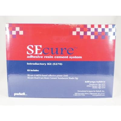 Parkell SEcure Adhesive Resin Cement System Kit, Dual-Cure, Translucent Shade, S270 thumbnail 18