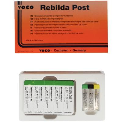 Rebilda® Post System Intro Kit, Fiber-Reinforced Resin Posts, 1.2/1.5/2.0mm, 15 Posts + 3 Drills thumbnail 14