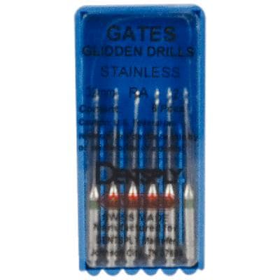 Dentsply Maillefer Gates Glidden Drills, RA, Size 2, 32 mm, Stainless Steel, 6/Pk, 671501 thumbnail 15