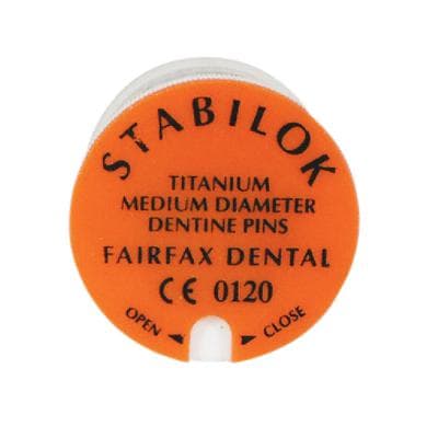 Stabilok Titanium Dentin Pins Standard Kit, .027" Orange, 20 Pins + 1 Drill, Ref 15899 thumbnail 8