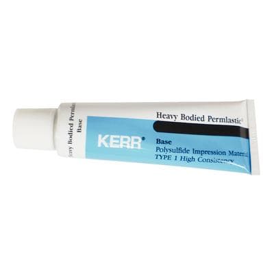 Kerr Permlastic Heavy-Bodied Polysulfide Impression Material, Base Only, 100g Tube, White, #00501 thumbnail 10