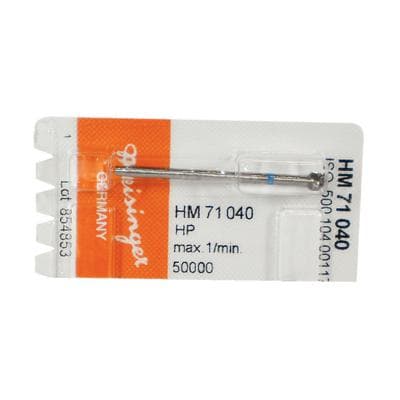 Meisinger HM 71-040 Lab Carbide Bur, Round, Medium, Plain Cut, HP, 4.0 mm, 1/Pkg thumbnail 7