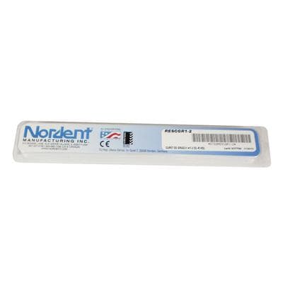Nordent Classic Gracey Curette #1-2, Double-Ended, DuraLite Round Handle, Stainless Steel thumbnail 7